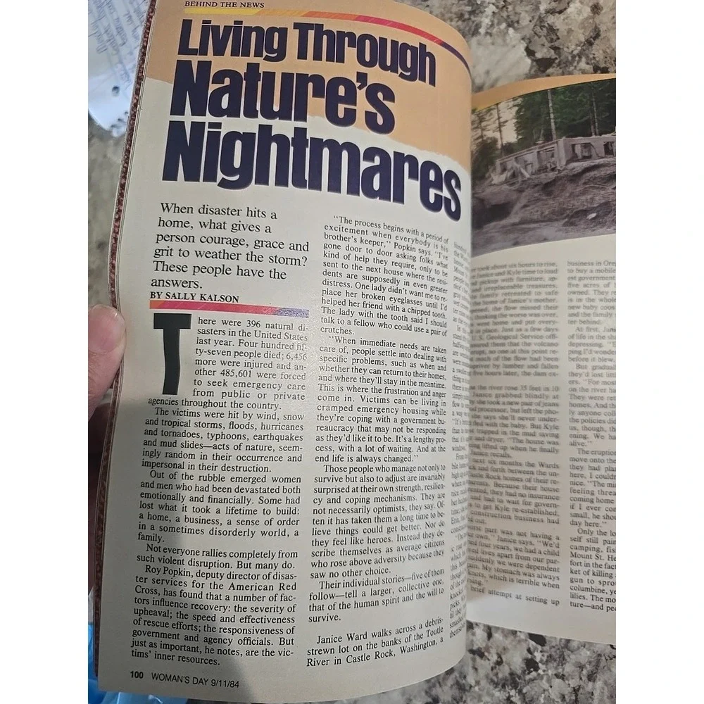 Womens Day Magazine September 11, 1984 Beauty Questions, Second Husband‎